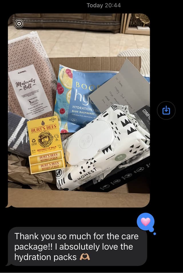 Third-trimester gift